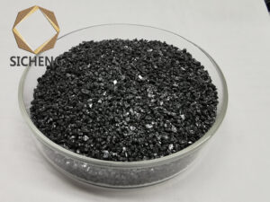 Carbure de silicium noir à 88 % de taille 1 à 10 mm utilisé pour la fabrication de l'acier  -2-